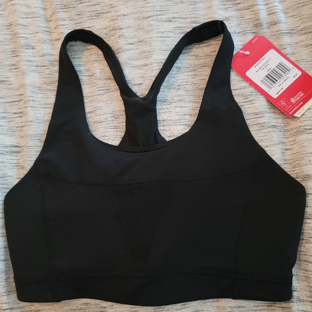 North Face sports bra large
